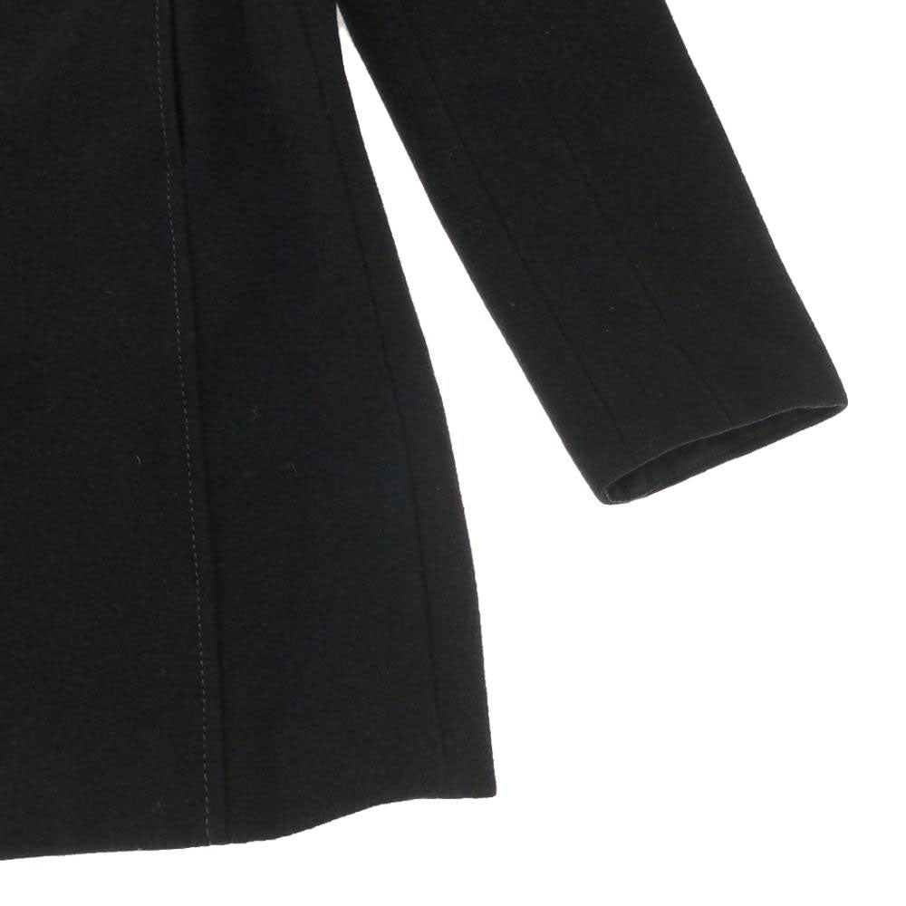 MARITHE + FRANCOIS GIRBAUD マリテフランソワジルボー ウールコート S ネイビー 裏地付き レディース