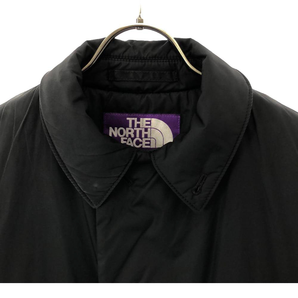 THE NORTH FACE ザノースフェイス NY2680N パープルレーベル ステンカラー 中綿コート S ブラック 裏地付き アウトドア メンズ