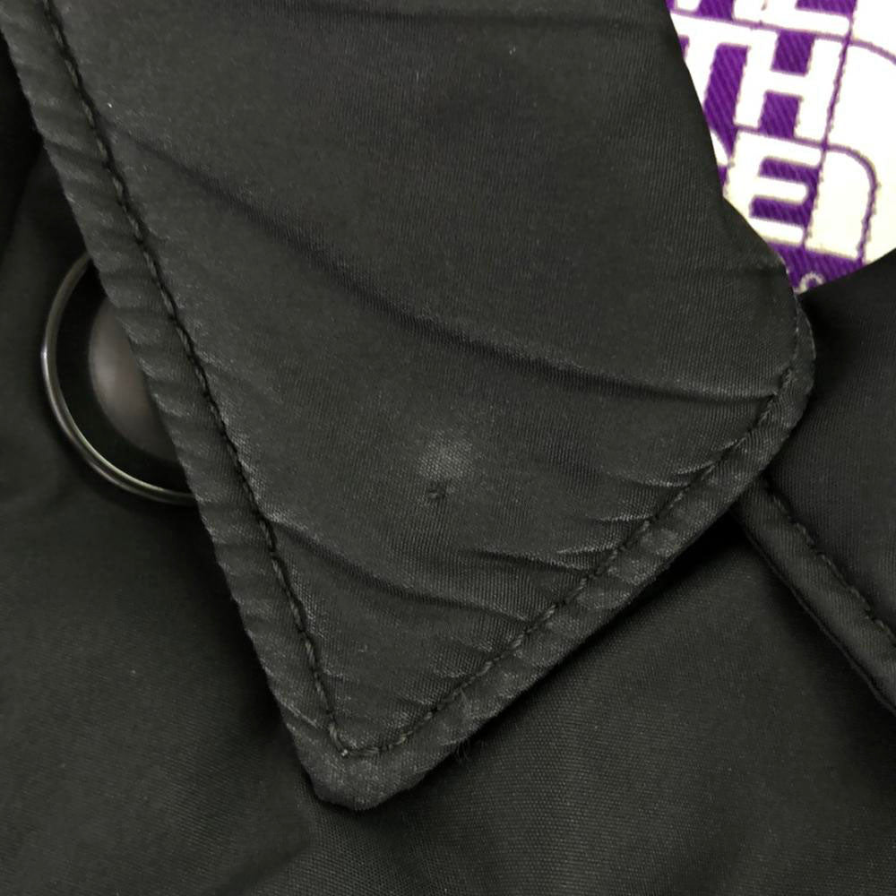 THE NORTH FACE ザノースフェイス NY2680N パープルレーベル ステンカラー 中綿コート S ブラック 裏地付き アウトドア メンズ