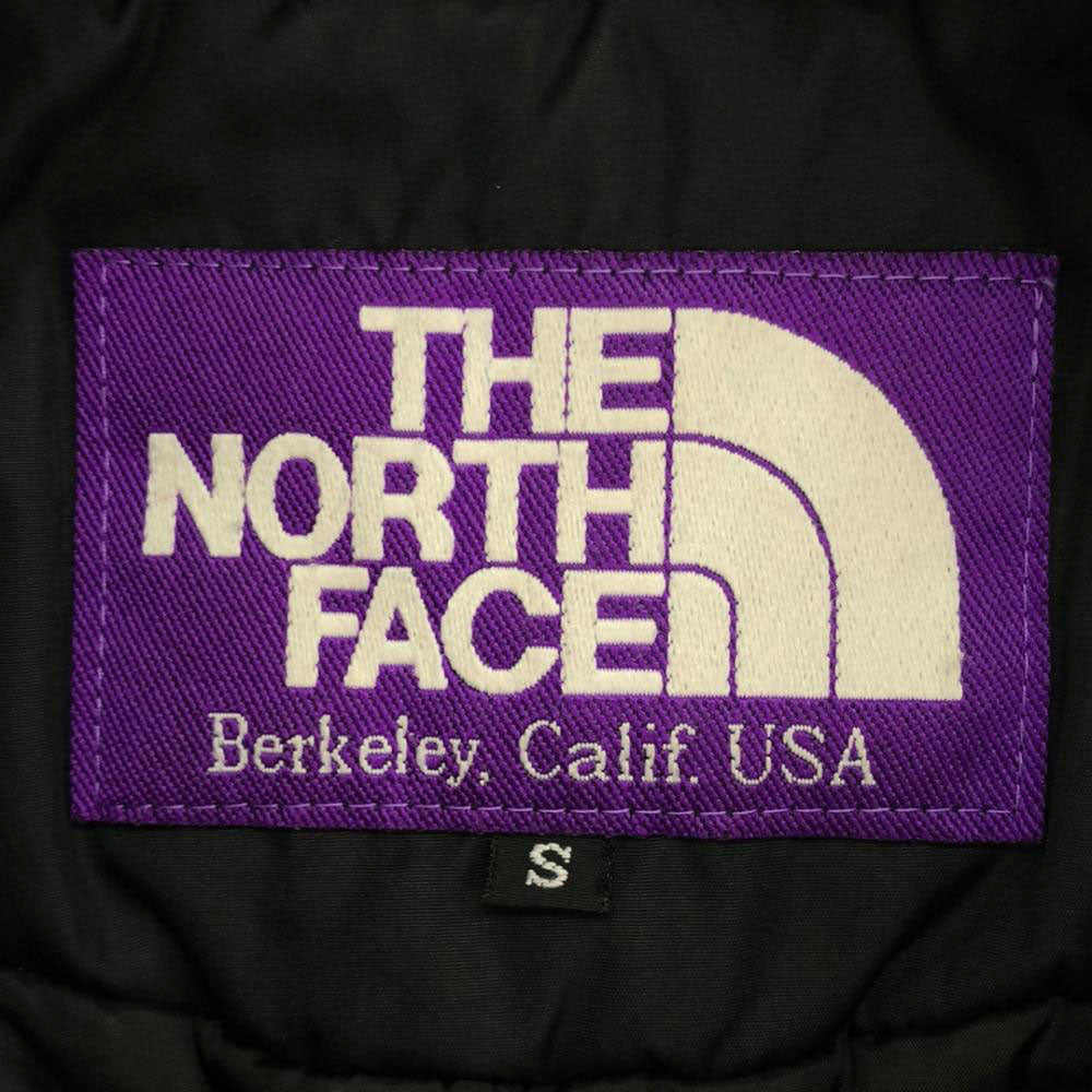 THE NORTH FACE ザノースフェイス NY2680N パープルレーベル ステンカラー 中綿コート S ブラック 裏地付き アウトドア メンズ