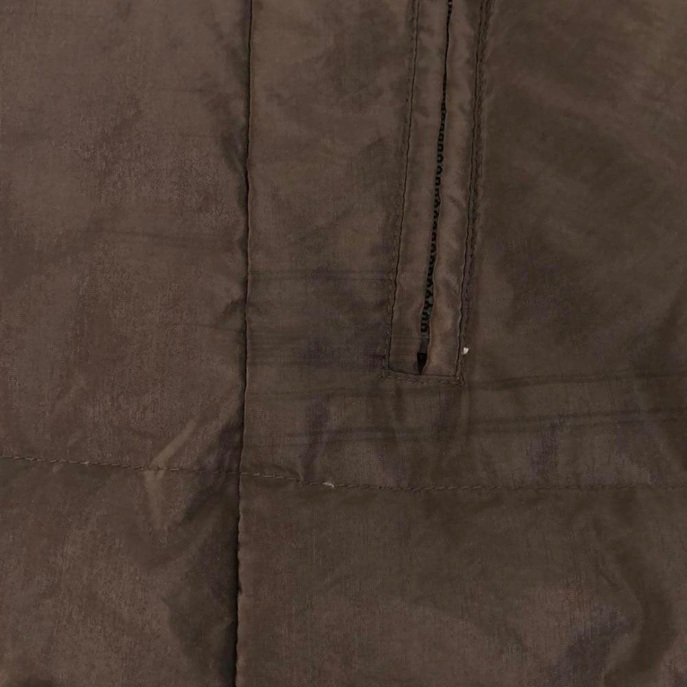 BALMAIN バルマン ショールカラー ダウンコート M ブラウン レディース