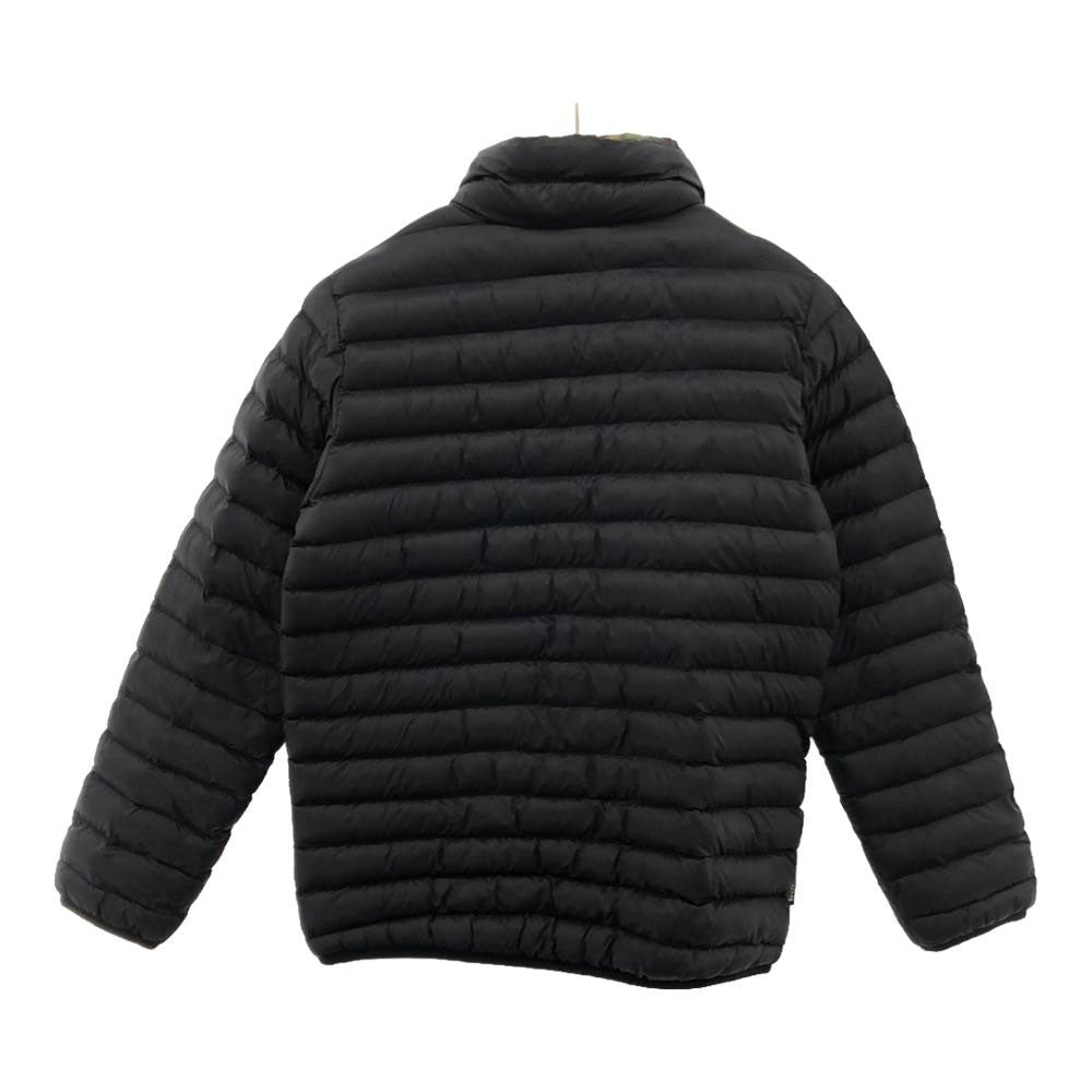 BURTON バートン リバーシブル 中綿 ジップジャケット M(10/12) ブラック×グリーン キッズ