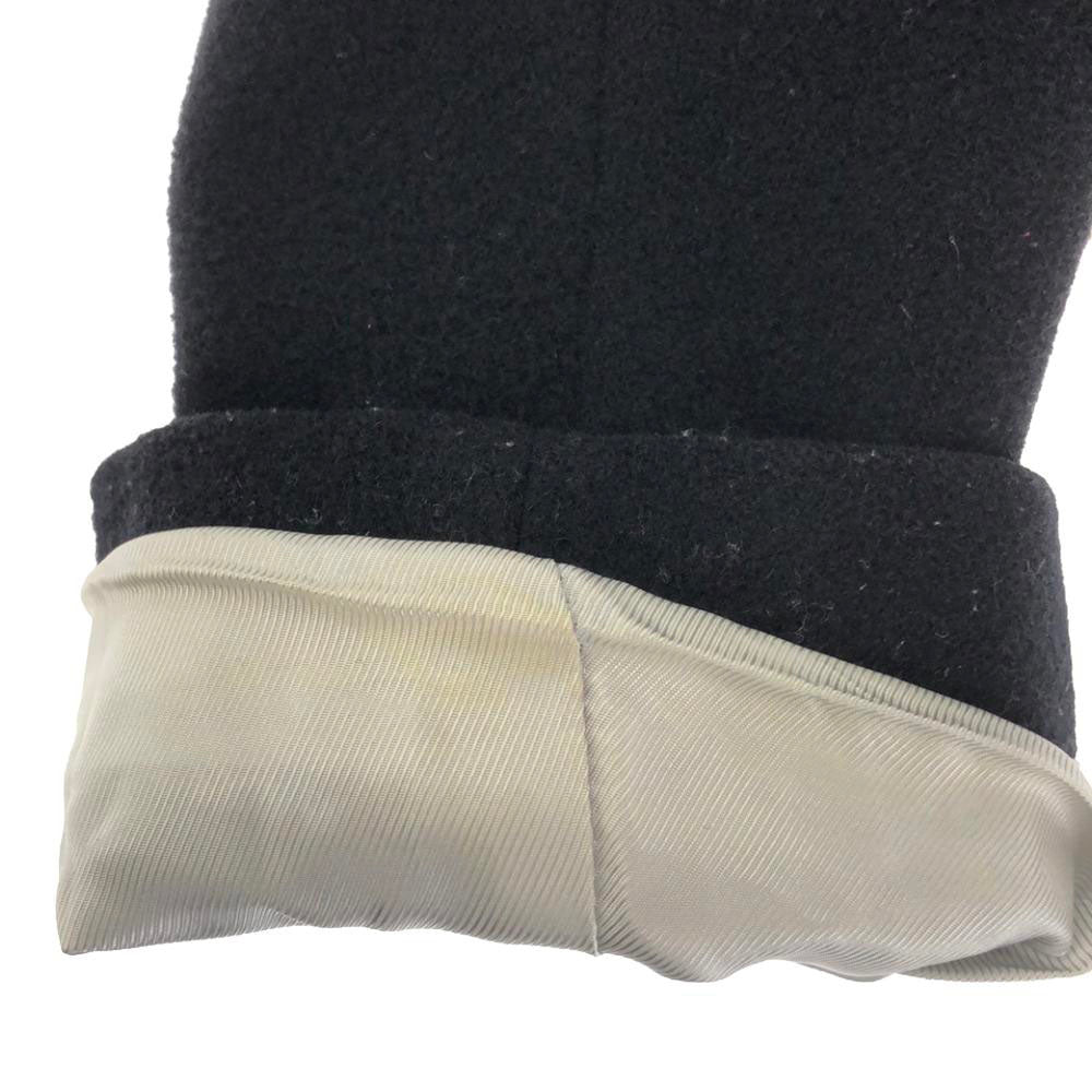 DISCOVERED ディスカバード 日本製 ウール チェスターコート 1 ブラック メンズ