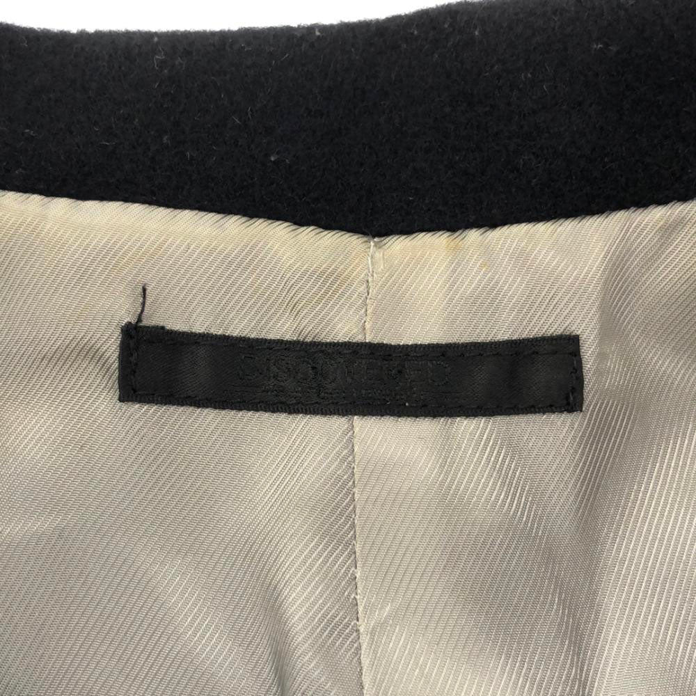 DISCOVERED ディスカバード 日本製 ウール チェスターコート 1 ブラック メンズ