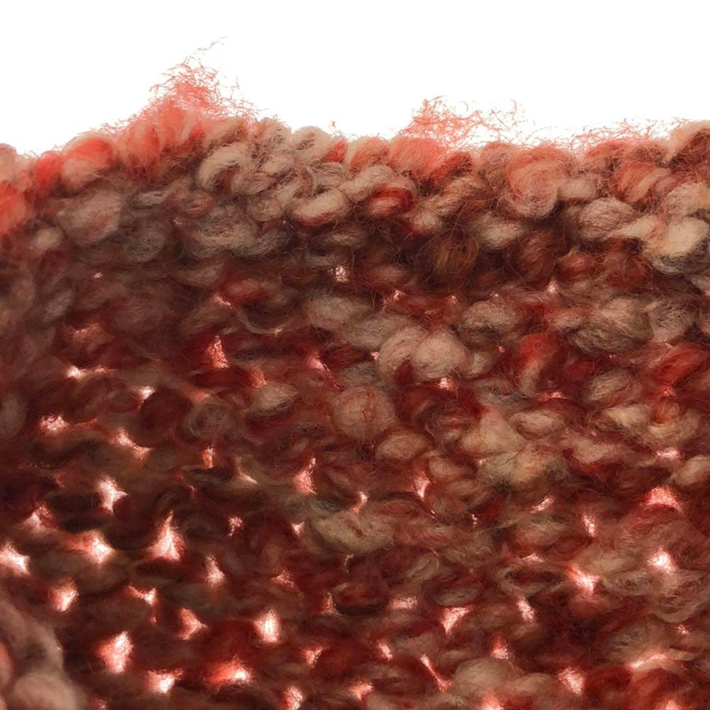 BOSS HUGO BOSS ボス ヒューゴボス ウール 長袖 ニット XS レッド系 セーター レディース