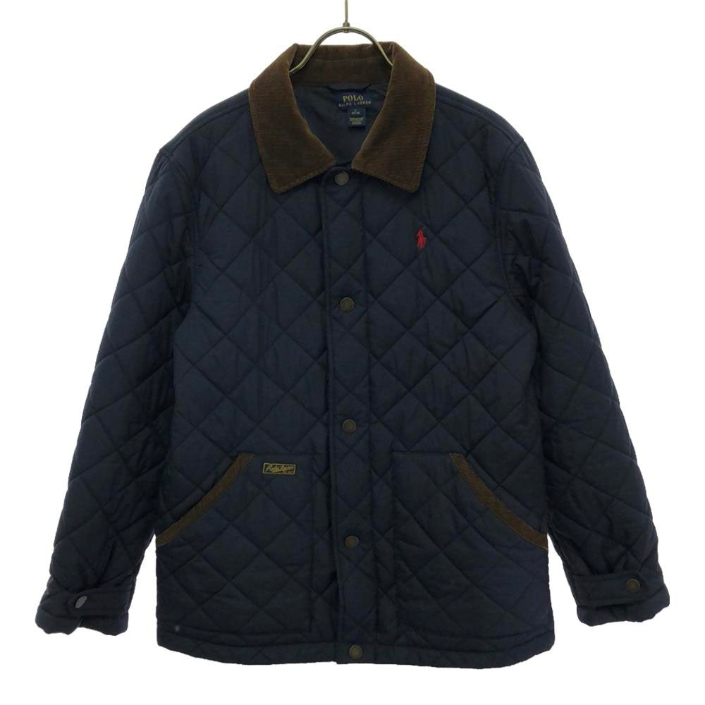 ポロラルフローレン キルティングジャケット L(14-16) ネイビー POLO RALPH LAUREN 中綿 キッズ