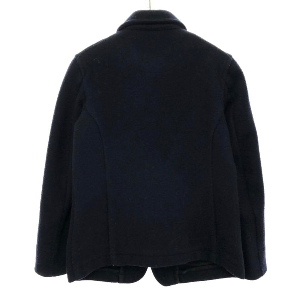 Danton ダントン 日本製 ウールモッサ ジャケット 36 ネイビー レディース