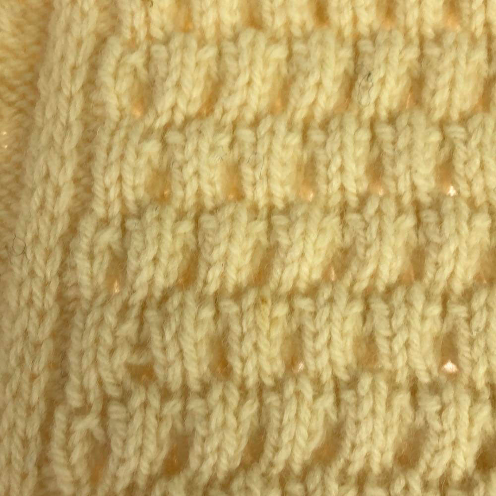 John Molloy ジョンモロイ 90s オールド 長袖 ニット ワンピース ベージュ チュニック レディース