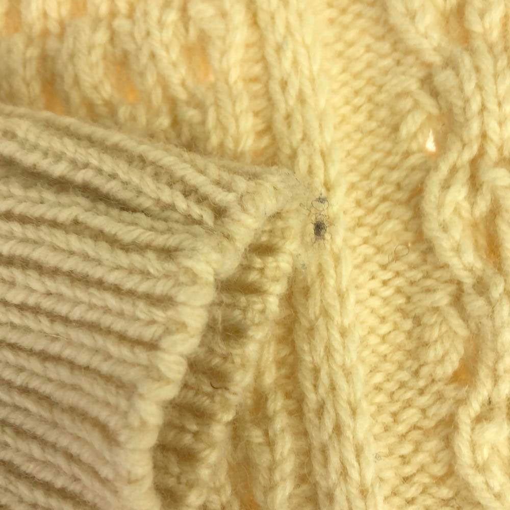 John Molloy ジョンモロイ 90s オールド 長袖 ニット ワンピース ベージュ チュニック レディース