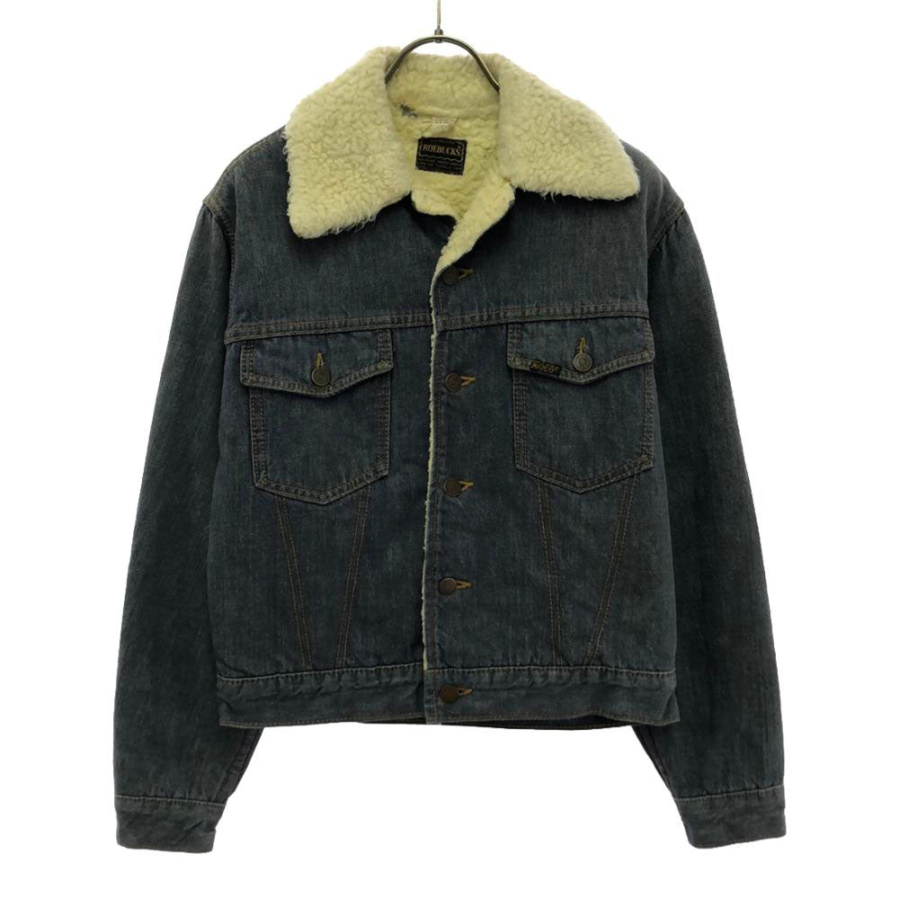 ROEBUCKS ローバックス 70s 80s ヴィンテージ デニムジャケット 34-R 裏ボア トラッカー メンズ