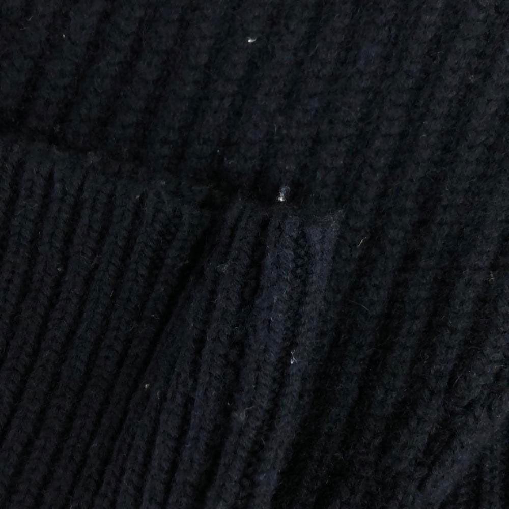 アリュード ウールブレンド 長袖 ニット M ネイビー セーター メンズ