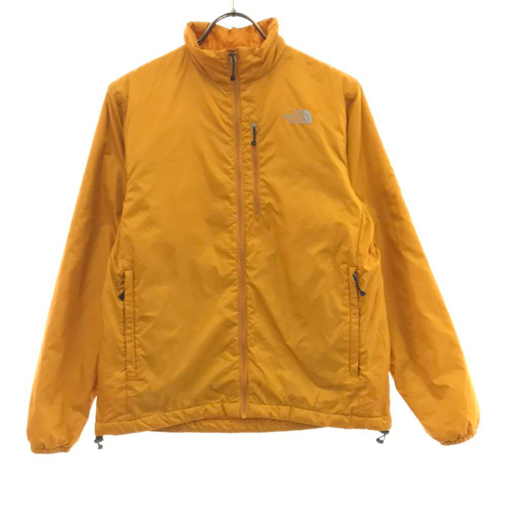 THE NORTH FACE ノースフェイス NYW17006 ロゴ刺繍 ジップジャケット M オレンジ アウトドア レディース