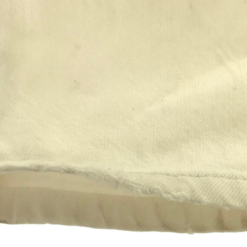 リーバイス 501 ロゴワッペン ホワイト デニムパンツ w28 ホワイト Levi's 赤タブ ボタンフライ ジーンズ メンズ