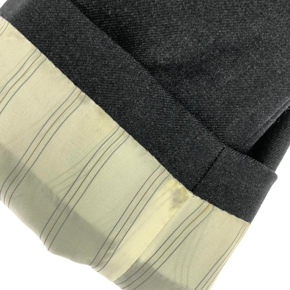 Aquascutum アクアスキュータム 日本製 ウール100% スーツ 上下 セットアップ 92A5 チャコールグレー メンズ