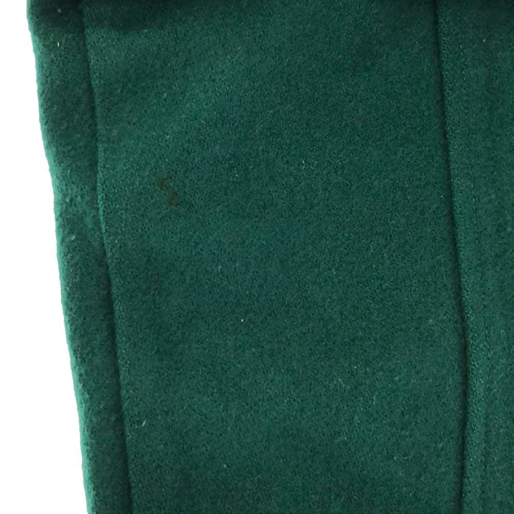 PUMA プーマ 90s オールド ヒットユニオン ロゴ刺繍 ウールブレンド スタジャン 150 ブラック×グリーン バック刺繍 キッズ