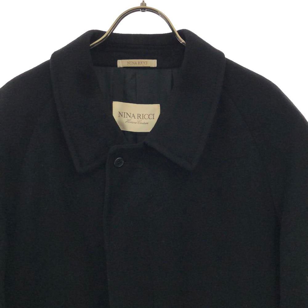 NINA RICCI ニナリッチ ウールコート ブラック メンズ