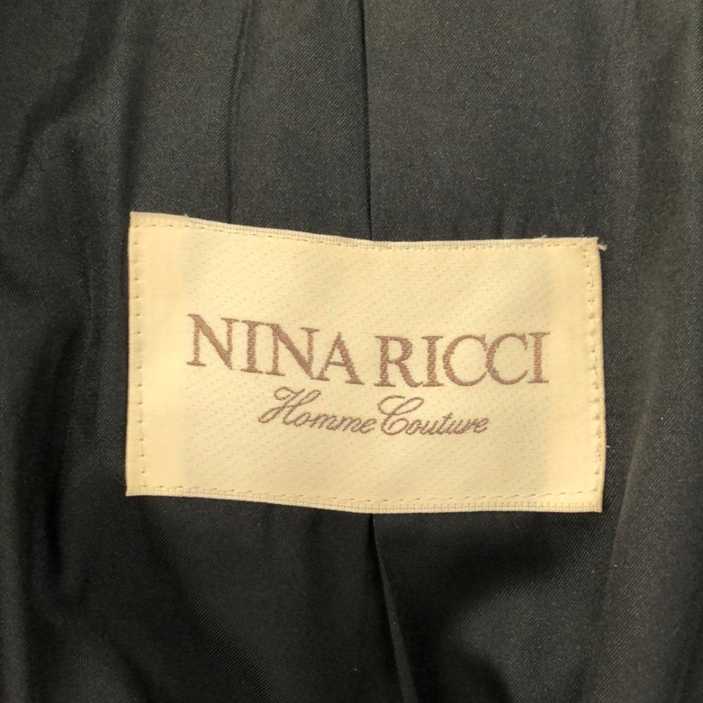 NINA RICCI ニナリッチ ウールコート ブラック メンズ
