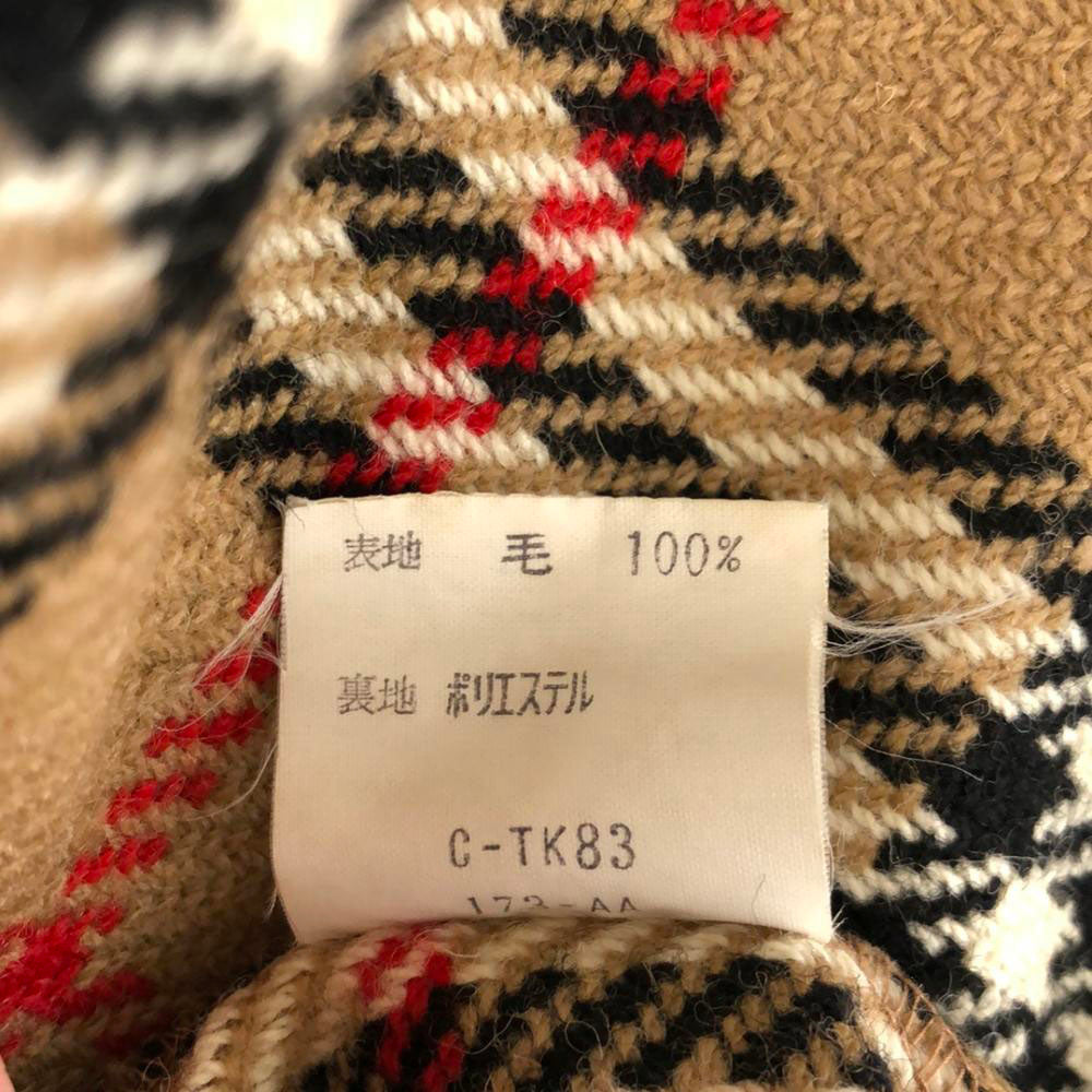 Burberrys バーバリーズ 90s オールド ステンカラーコート 92-170 ベージュ ブランケットライナー付 裏チェック柄 メンズ