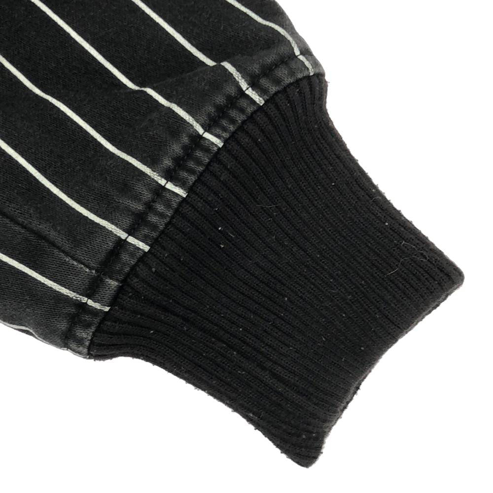 STARTER スターター ATOMOS ストライブ 刺繍 リバーシブル スタジャン S ブラック アトモス メンズ