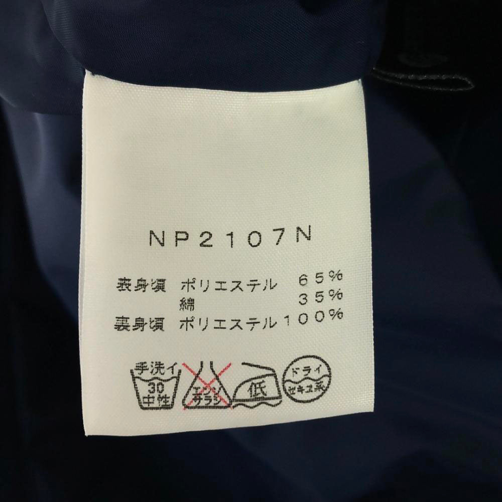 THE NORTH FACE ザノースフェイス NP2107 フード付き アウトドアジャケット L ブルー 裏地チェック柄 アウトドア NP2107N メンズ