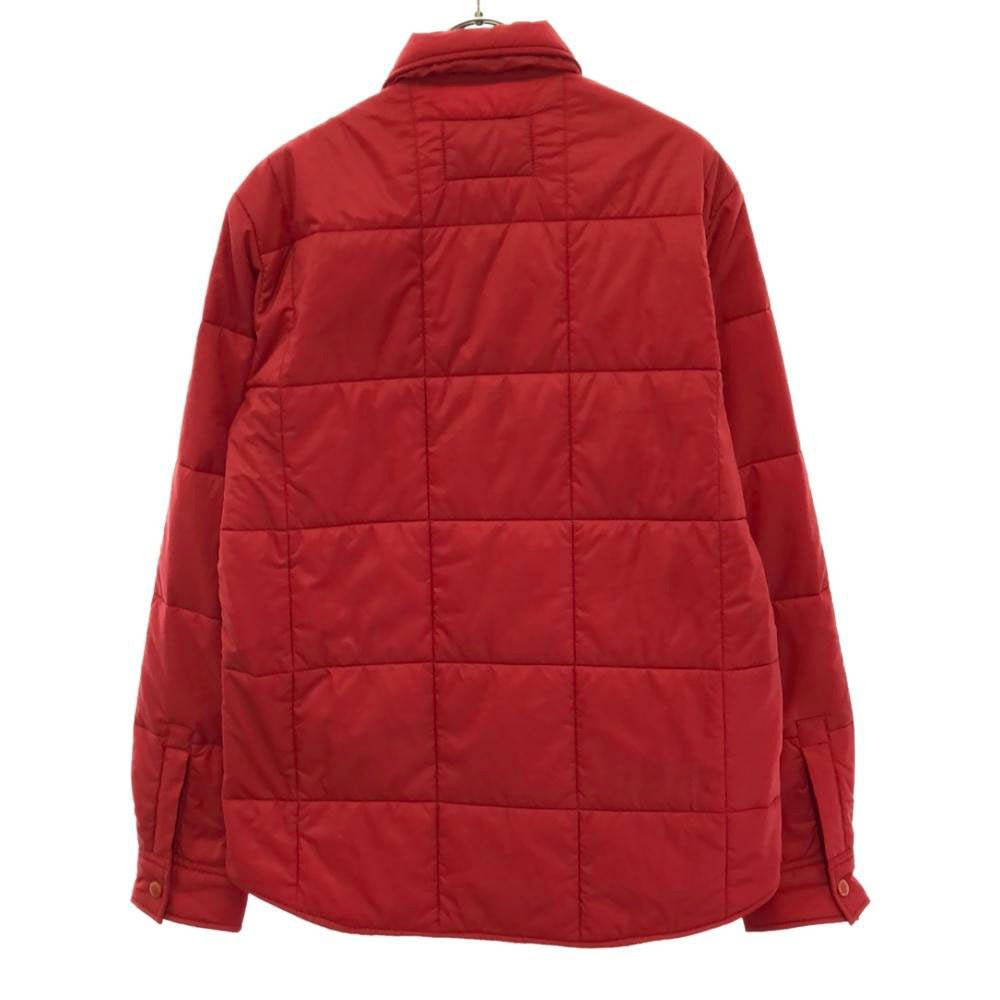 HYSTERIC GLAMOUR ヒステリックグラマー 日本製 0243AH12 ロゴ刺繍 中綿ジャケット L レッド メンズ