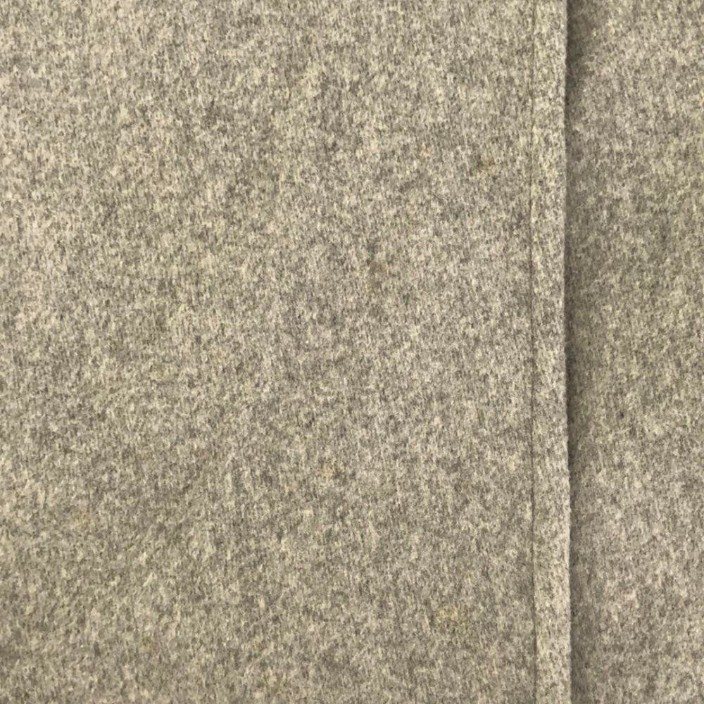 MACKINTOSH PHILOSOPHY マッキントッシュフィロソフィー ウールブレンド 三陽商会 コート 38 グレー ネックベルト 丸襟 レディース