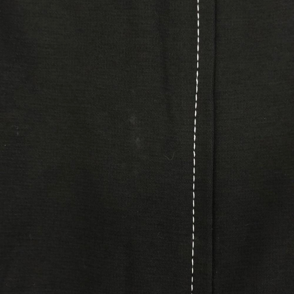 Aquascutum アクアスキュータム 日本製 ステッチ入り スカートスーツ 上下 セットアップ 11 ブラック ストレッチ入り スカート後ジップ レディース