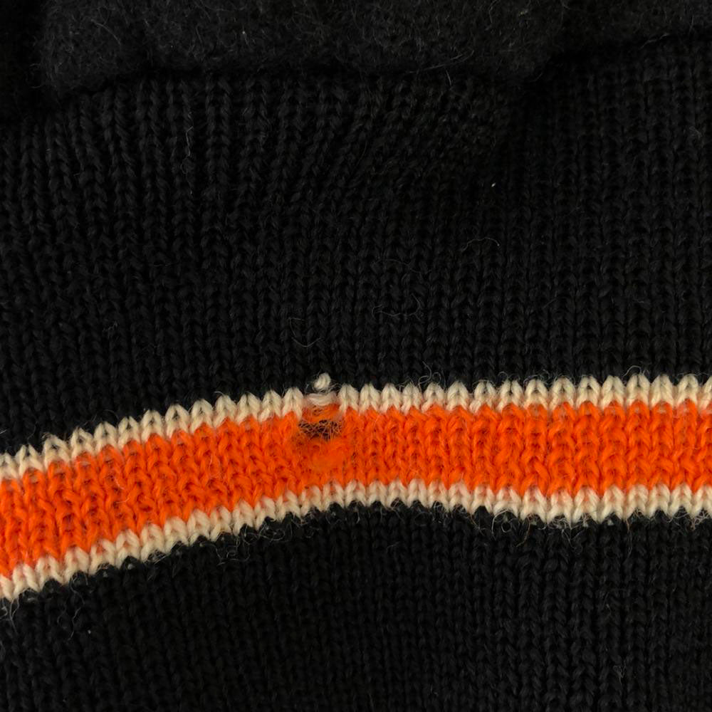 SKOOKUM スクーカム 刺繍 フード付き スタジャン ブラック セーラーカラー レディース