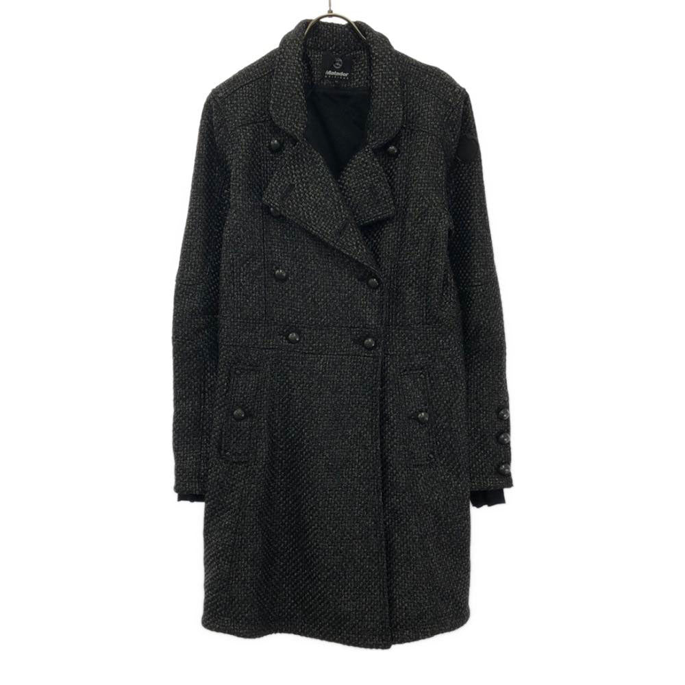 未使用 Matador マタドール ロングコート M ブラック系 裏メッシュ タグ付き レディース