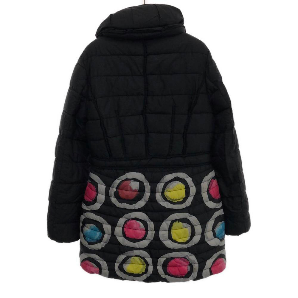 Desigual デシグアル 中綿コート 40 ブラック系 ジャケット レディース
