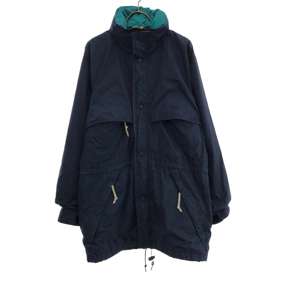 Eddie Bauer エディーバウアー 80s ヴィンテージ 黒タグ ジップジャケット S ネイビー 裏メッシュ メンズ