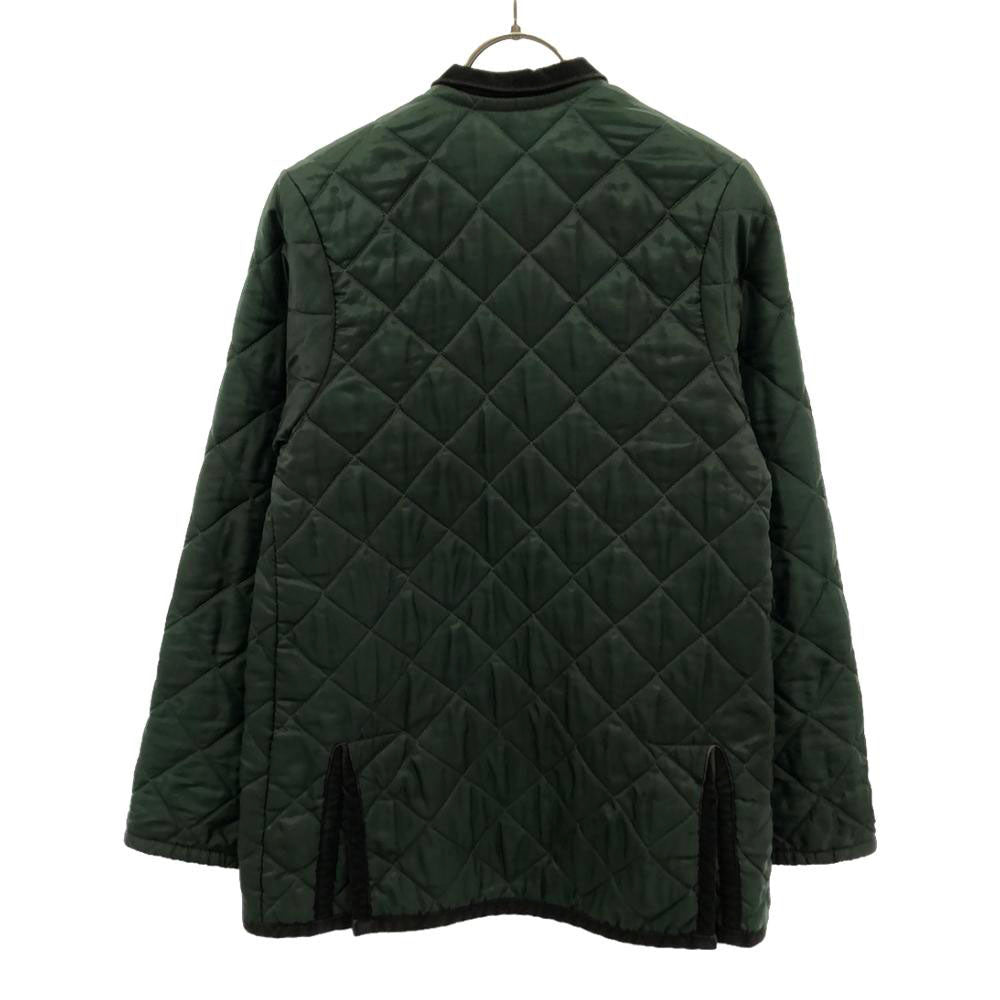 LAVENHAM ラベンハム イギリス製 キルティング ナイロンジャケット 38 グリーン メンズ