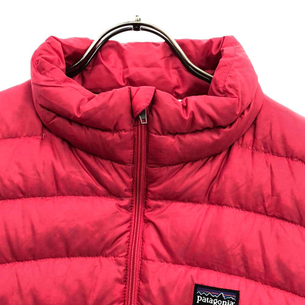 パタゴニア 68231SP13 キルティング ジップ ダウンジャケット XXL ピンク系 patagonia アウトドア キッズ