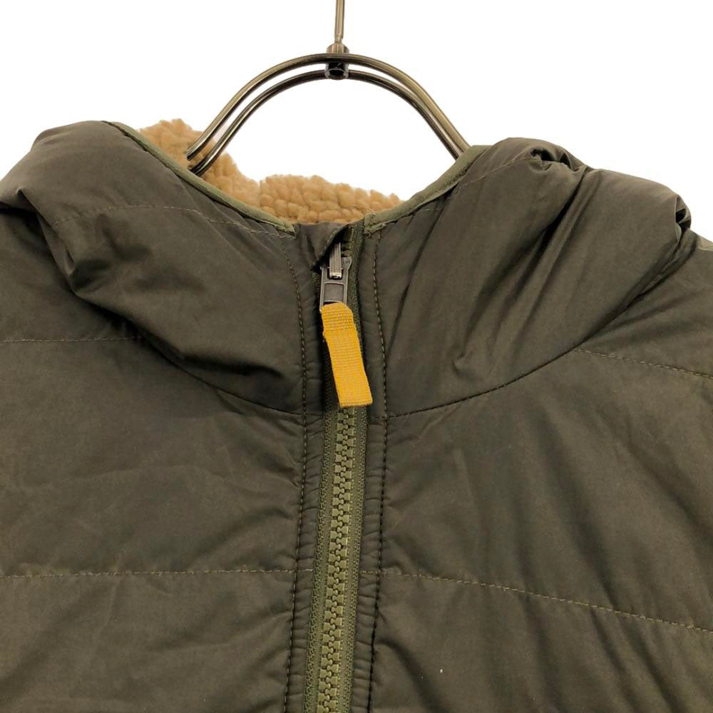 patagonia パタゴニア 68095 キルティングジャケット カーキグリーン系 裏ボア アウトドア キッズ