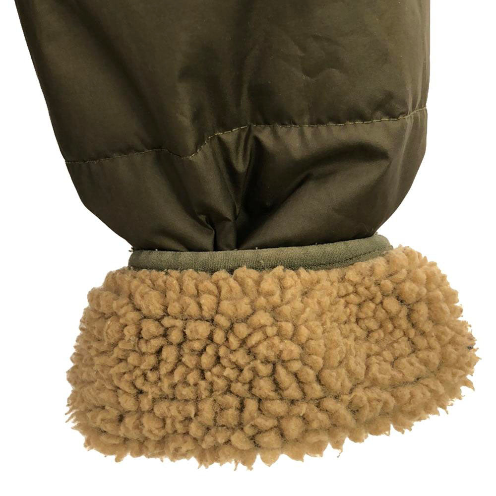 patagonia パタゴニア 68095 キルティングジャケット カーキグリーン系 裏ボア アウトドア キッズ