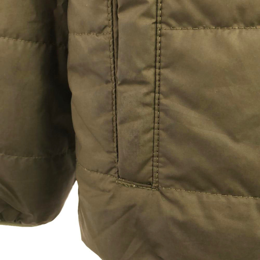 patagonia パタゴニア 68095 キルティングジャケット カーキグリーン系 裏ボア アウトドア キッズ