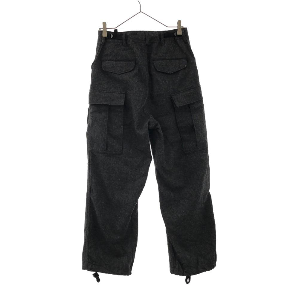 MASTER&CO. マスターアンドコー 日本製 裾絞り ウールパンツ XS グレー レディース