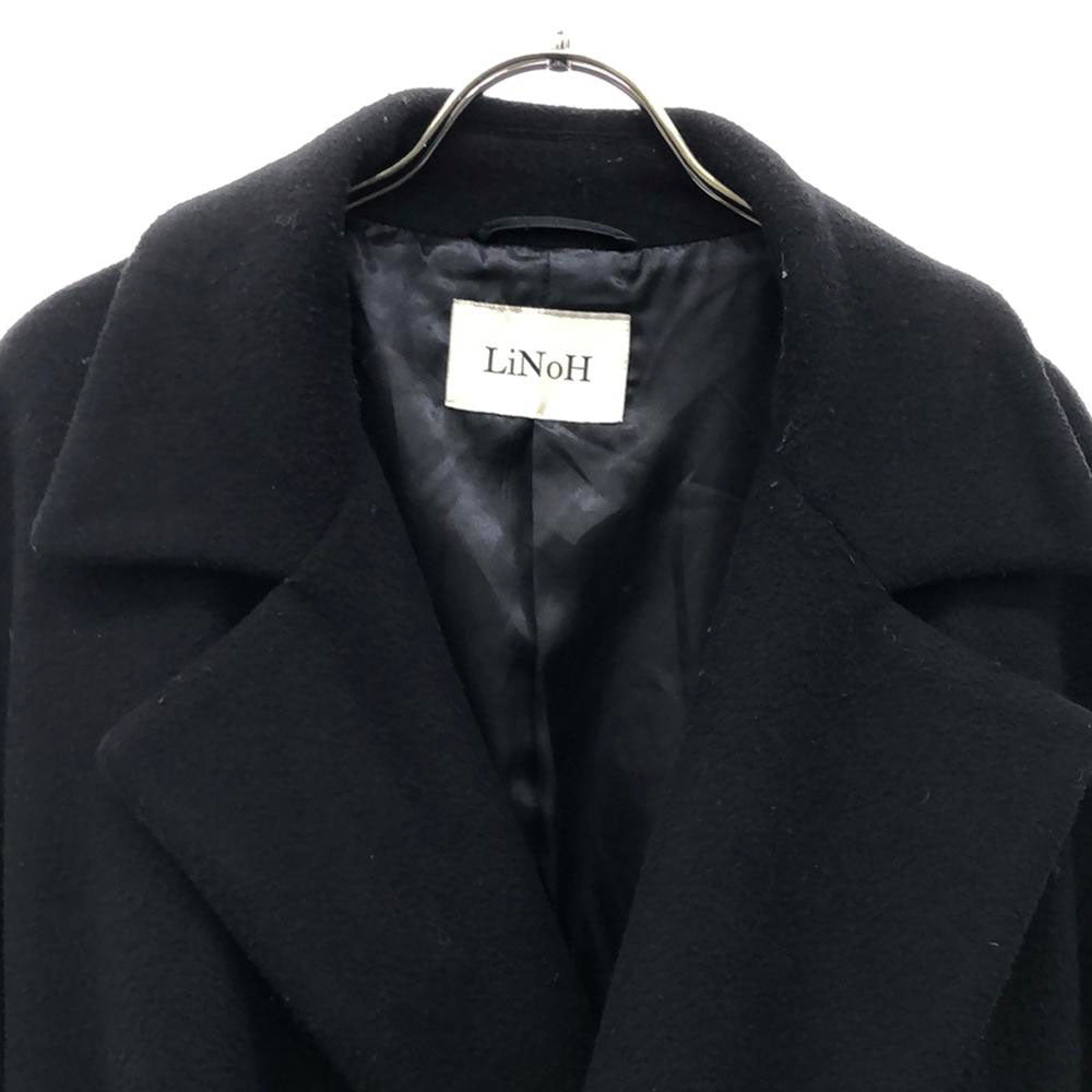 リノー 日本製 チェスターコート 2 ブラック メンズ