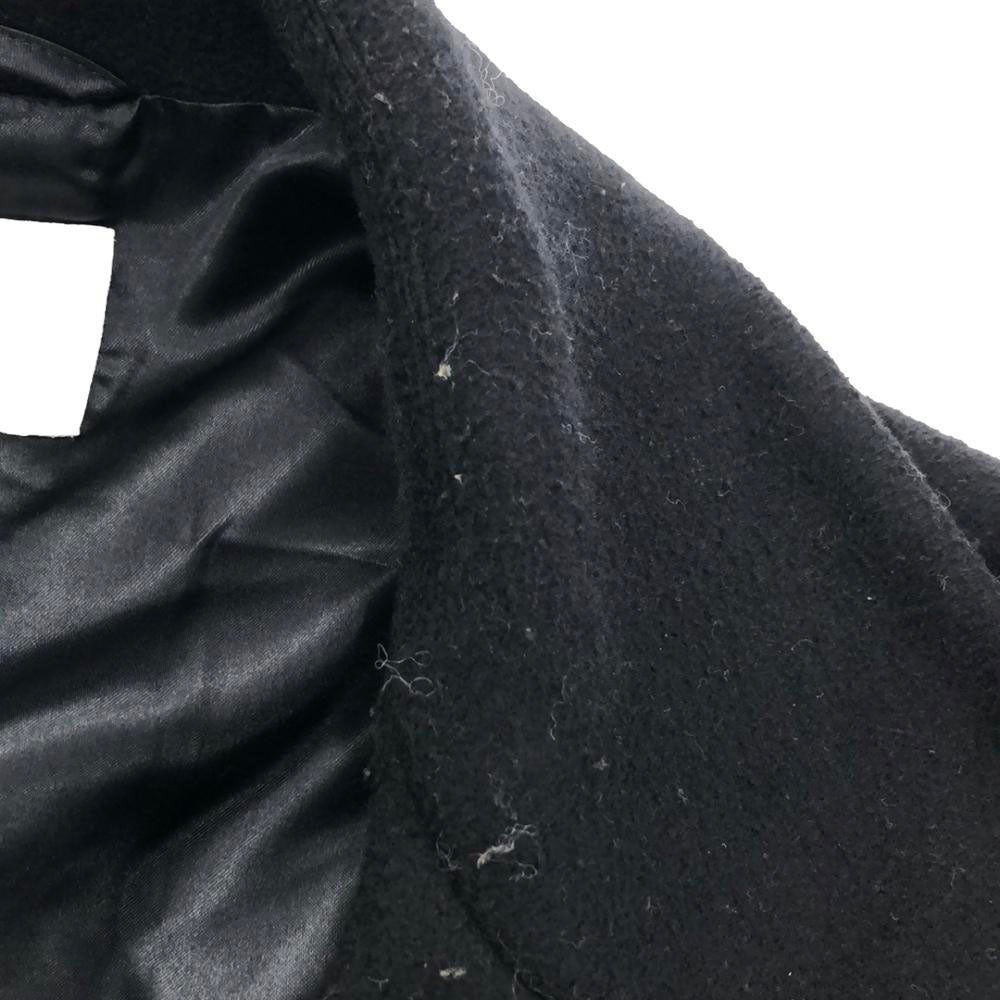 リノー 日本製 チェスターコート 2 ブラック メンズ