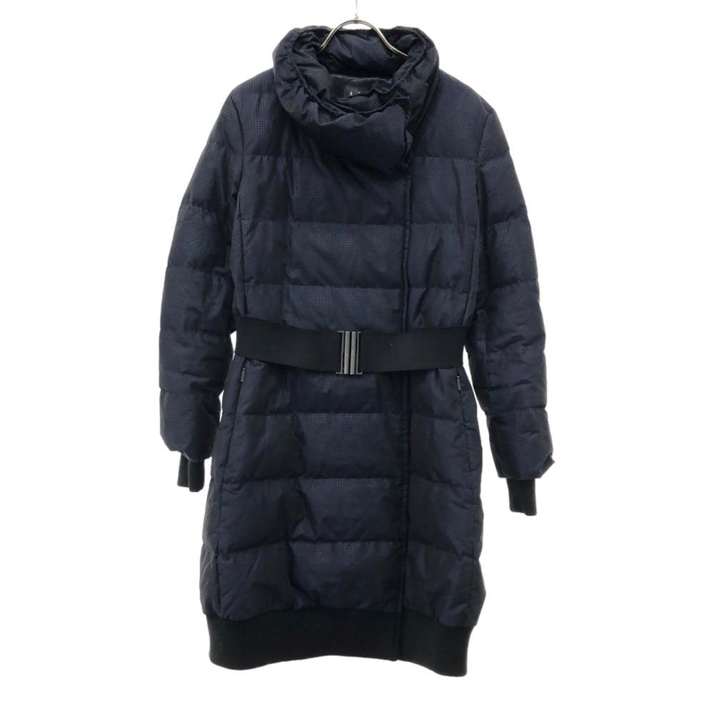 ARMANI EXCHANGE アルマーニ エクスチェンジ ドット柄 ダウンコート S ネイビー レディース