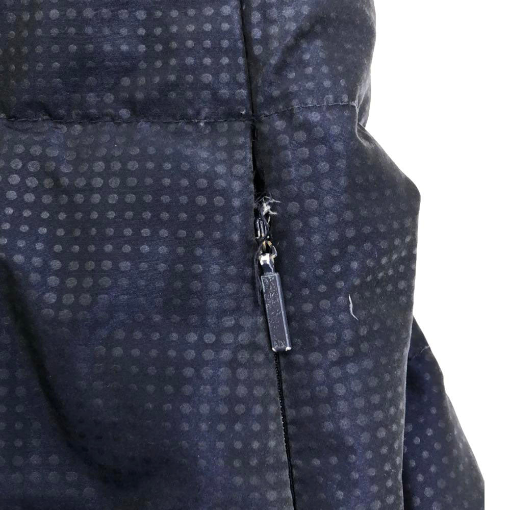 ARMANI EXCHANGE アルマーニ エクスチェンジ ドット柄 ダウンコート S ネイビー レディース