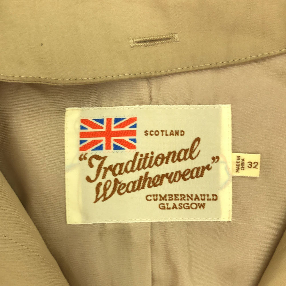 Traditional Weatherwear トラディショナルウェザーウェア フーデッド コート 32 ベージュ レディース