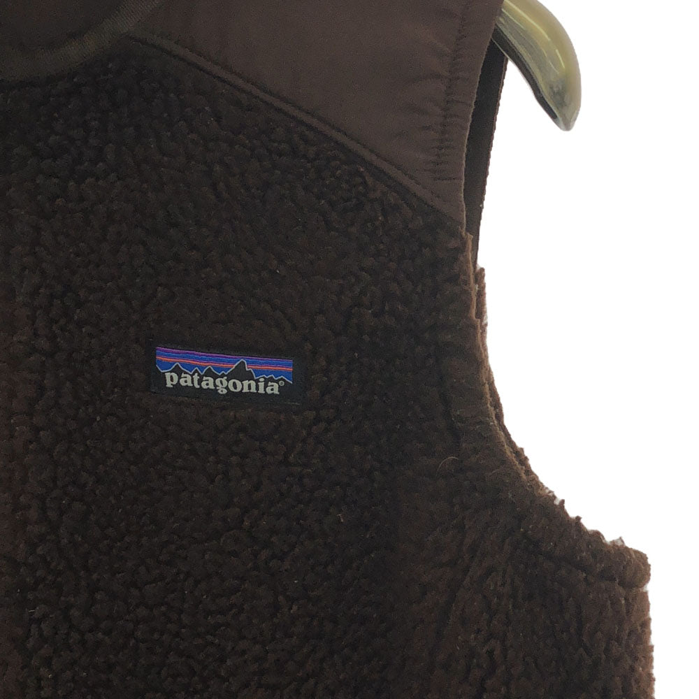 patagonia パタゴニア 23081FA14 フリース ベスト S ブラウン アウトドア 裏メッシュ レディース