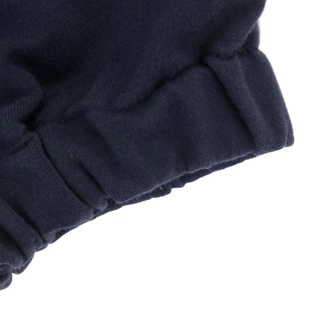 Name. ネーム プリント 長袖 スウェット ジップジャケット L ネイビー バックプリント メンズ