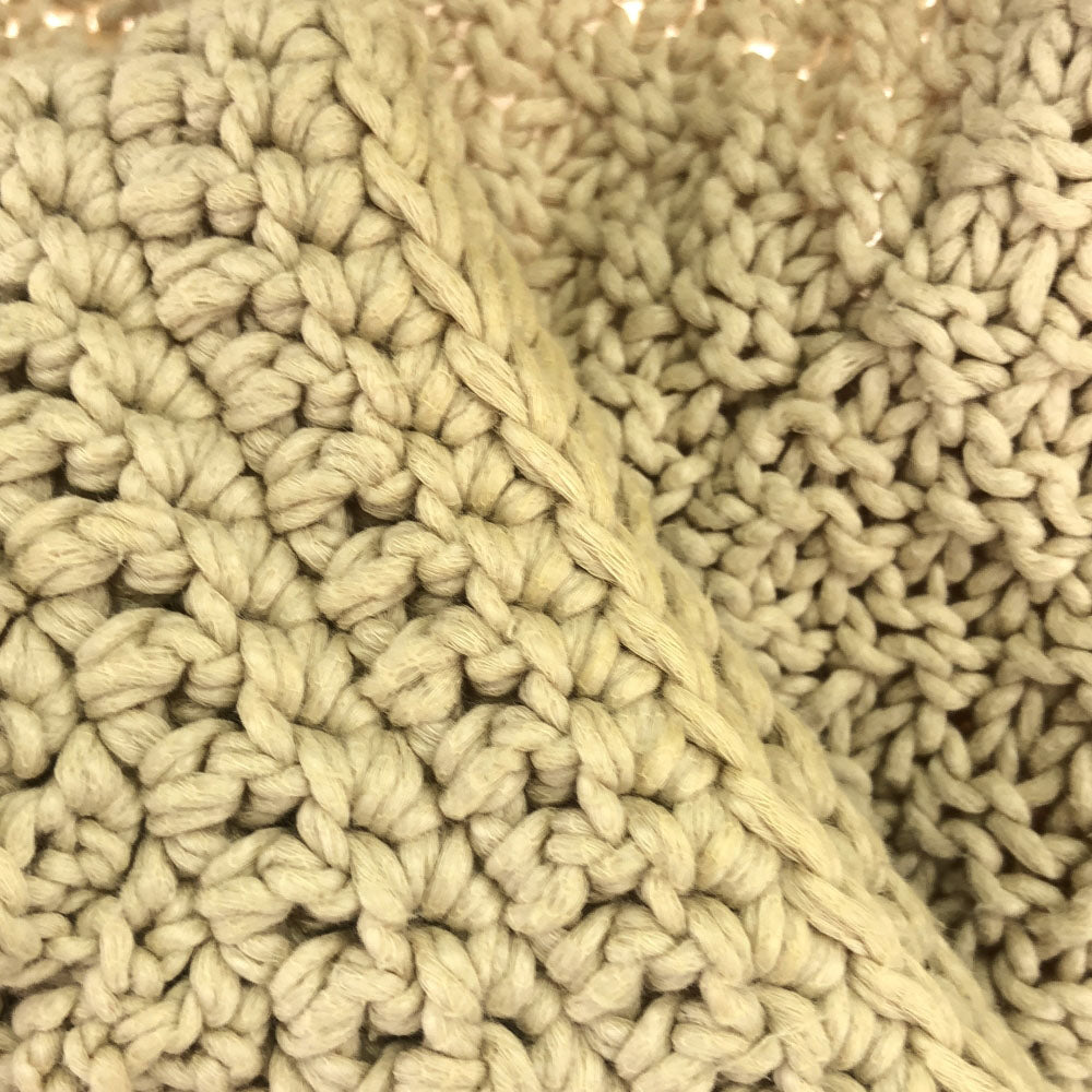 FOXEY フォクシー 半袖 コットン ニットカーディガン 40 ベージュ レディース