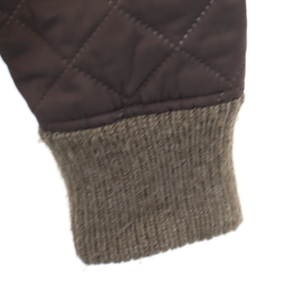 LACOSTE ラコステ キルティングジャケット 40 ブラウン ブルゾン レディース