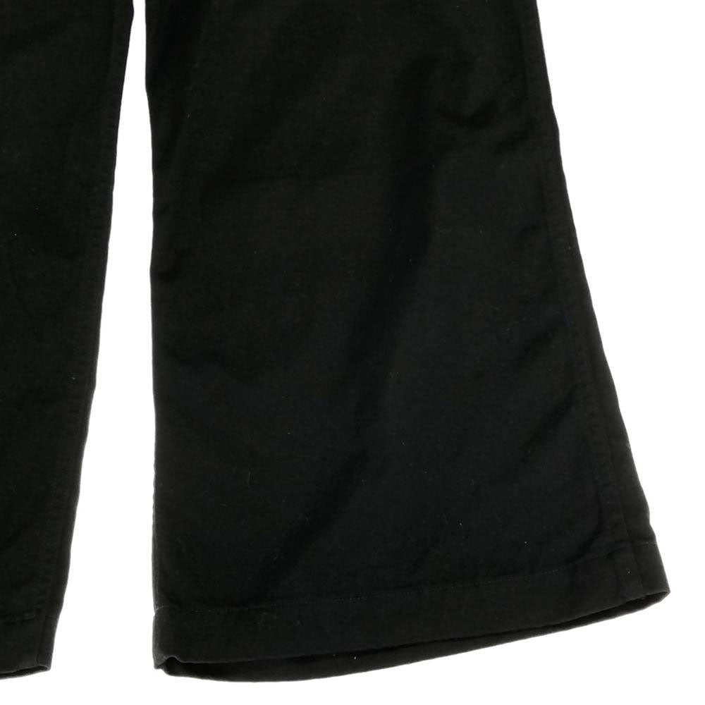 未使用 BEAMS LIGHTS ビームスライツ 日本製 コットンパンツ L ブラック タグ付き ボタンフライ メンズ