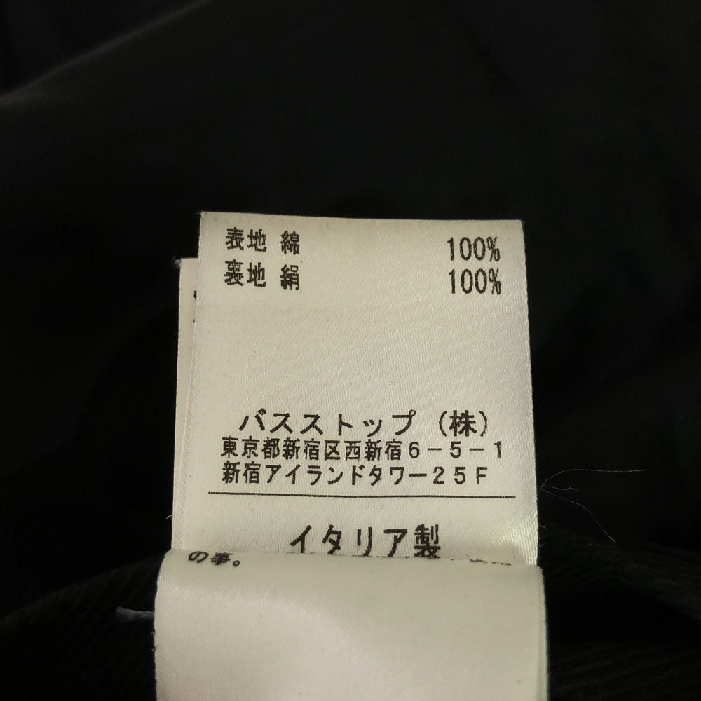 VIKTOR & ROLF ヴィクター&ロルフ イタリア製 ステンカラーコート 40 ブラック レディース