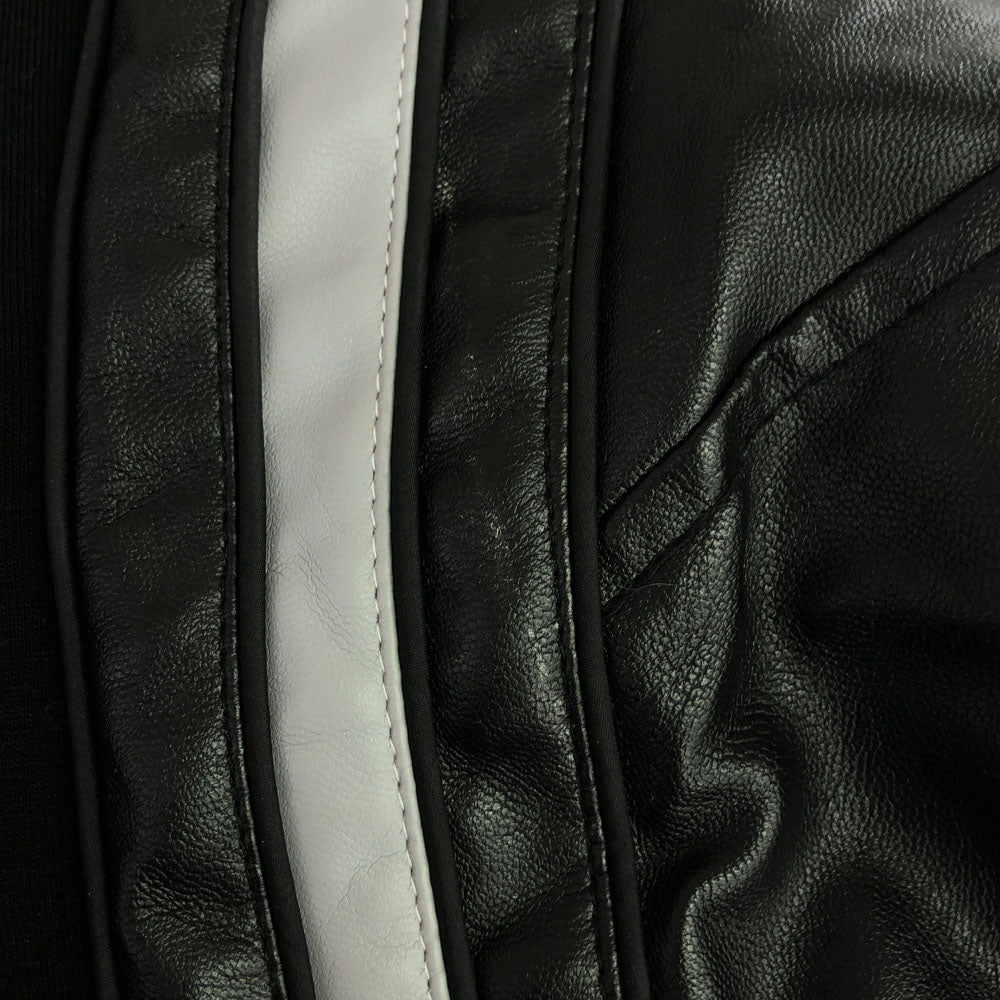 JOHN RICHMOND リッチモンド フード付き スタジャン 16 ブラック系 裏キルティング 中綿 メンズ