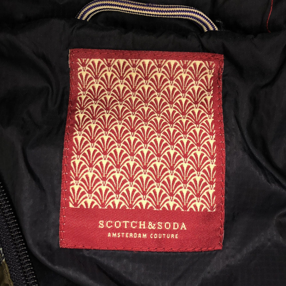 SCOTCH&SODA スコッチ アンド ソーダ 迷彩柄 中綿ジャケット M メンズ